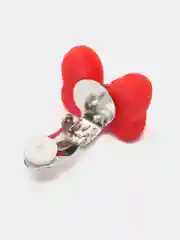 Красный серьги-клипсы для девочек, 5 дизайнов