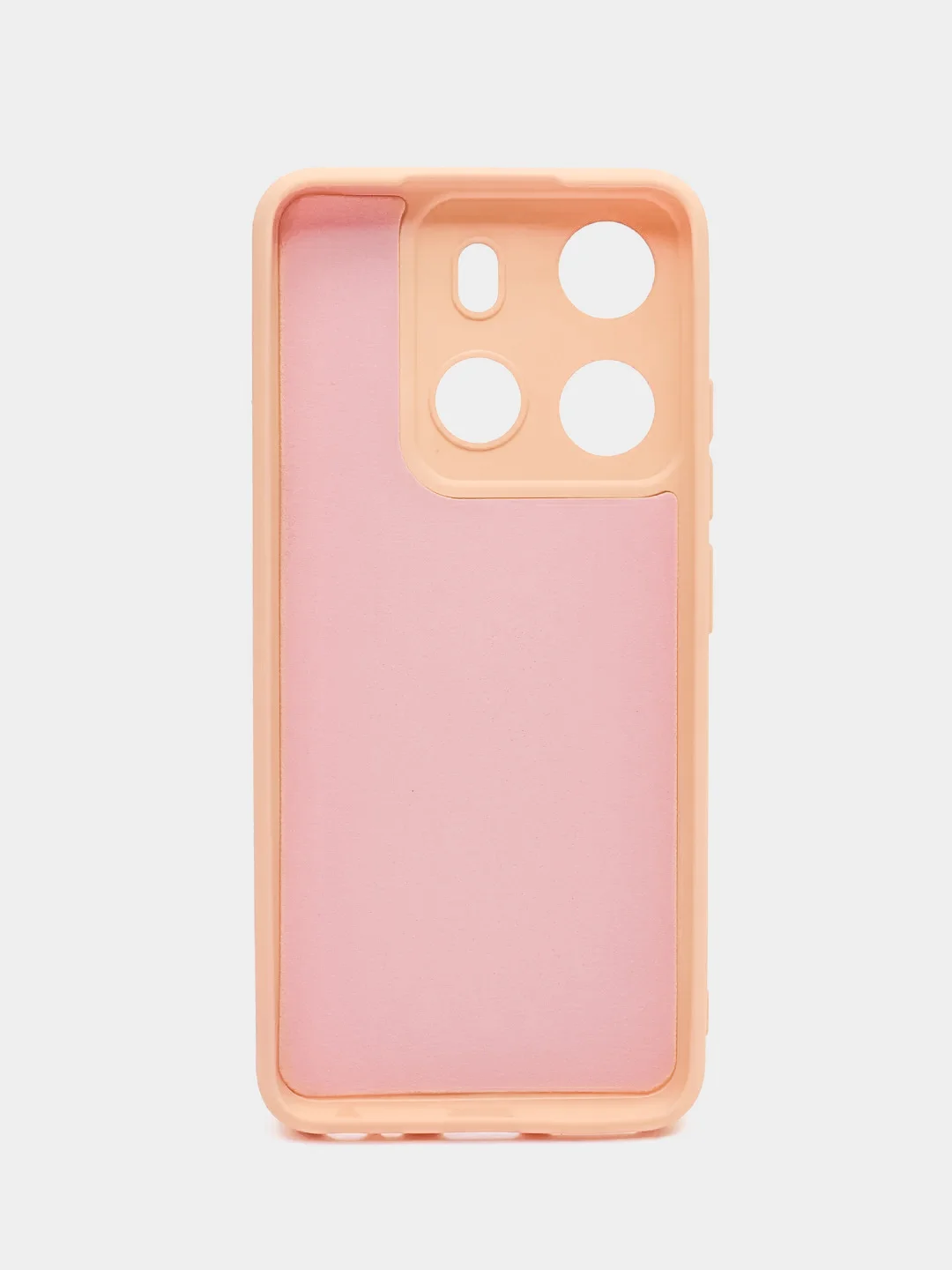 Пудровый чехол для Tecno Spark GO 2023 / Tecno Pop 7 / Tecno Pop 7 Pro прозрачный силиконовый