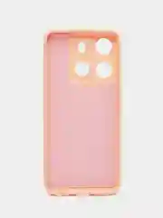 Пудровый чехол для Tecno Spark GO 2023 / Tecno Pop 7 / Tecno Pop 7 Pro прозрачный силиконовый
