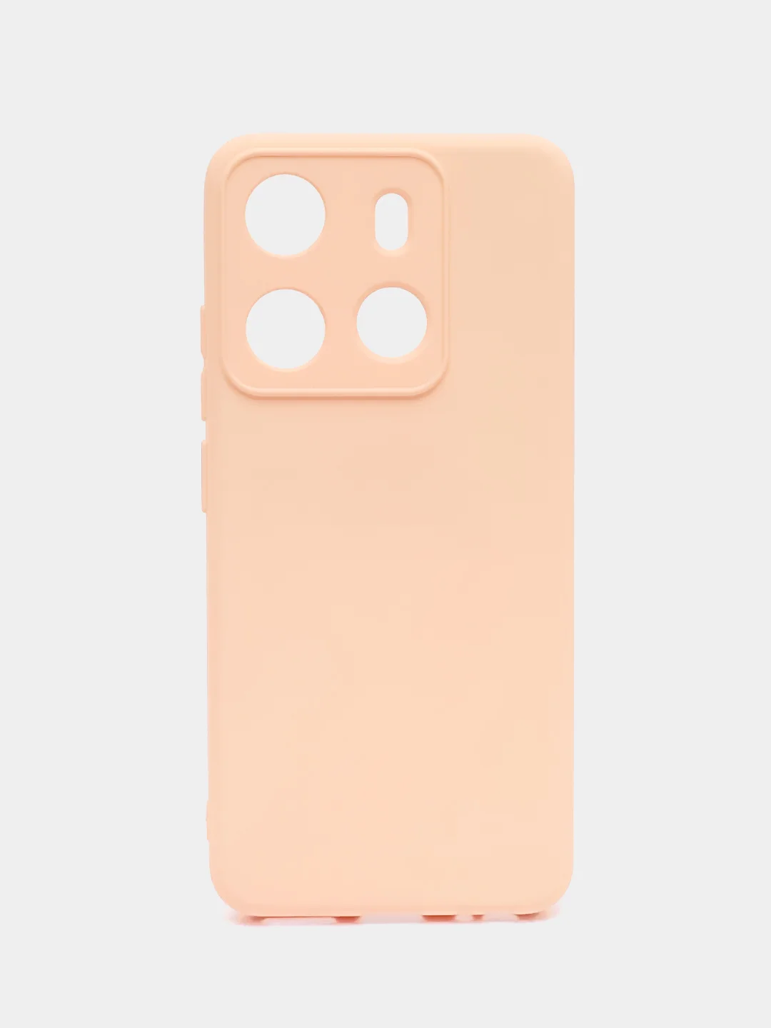 Пудровый чехол для Tecno Spark GO 2023 / Tecno Pop 7 / Tecno Pop 7 Pro прозрачный силиконовый