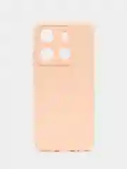 Пудровый чехол для Tecno Spark GO 2023 / Tecno Pop 7 / Tecno Pop 7 Pro прозрачный силиконовый