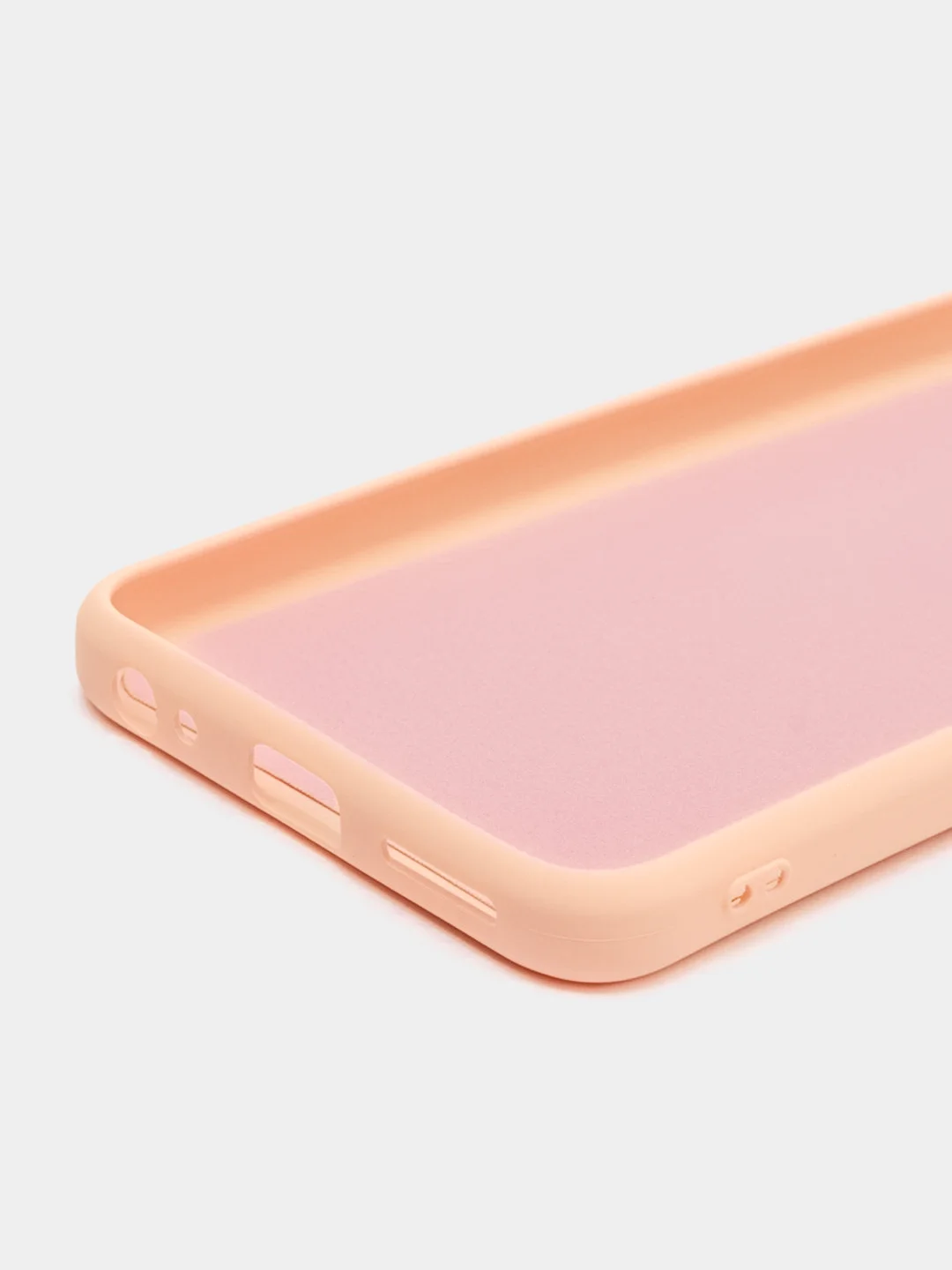 Пудровый чехол для Tecno Spark GO 2023 / Tecno Pop 7 / Tecno Pop 7 Pro прозрачный силиконовый