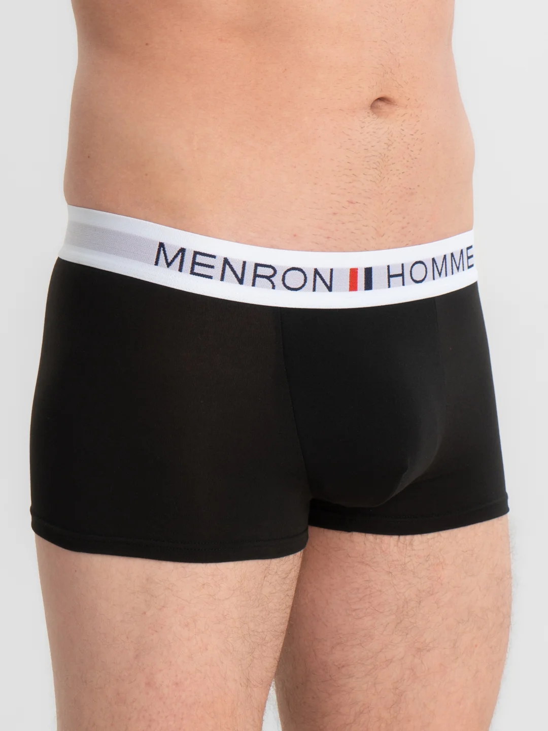 Черный трусы мужские Menron, спортивные, трусы-боксеры