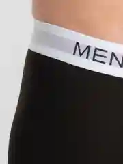 Черный трусы мужские Menron, спортивные, трусы-боксеры