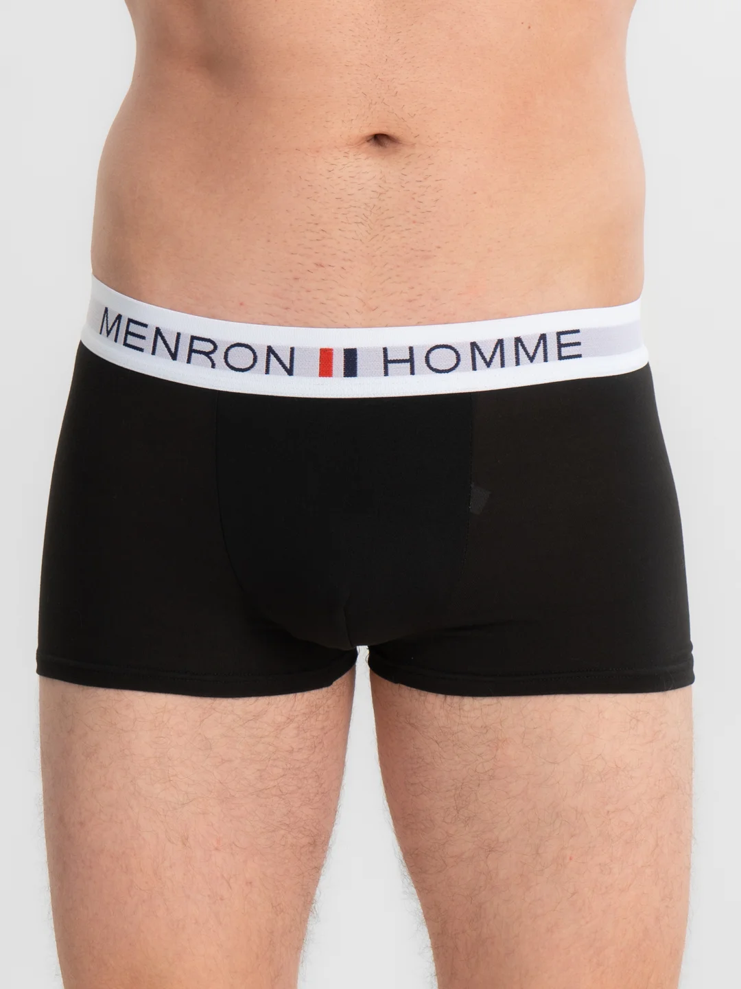 Черный трусы мужские Menron, спортивные, трусы-боксеры
