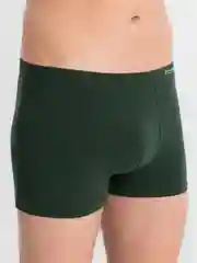 Зеленый трусы мужские, боксеры, хлопок, однотонные