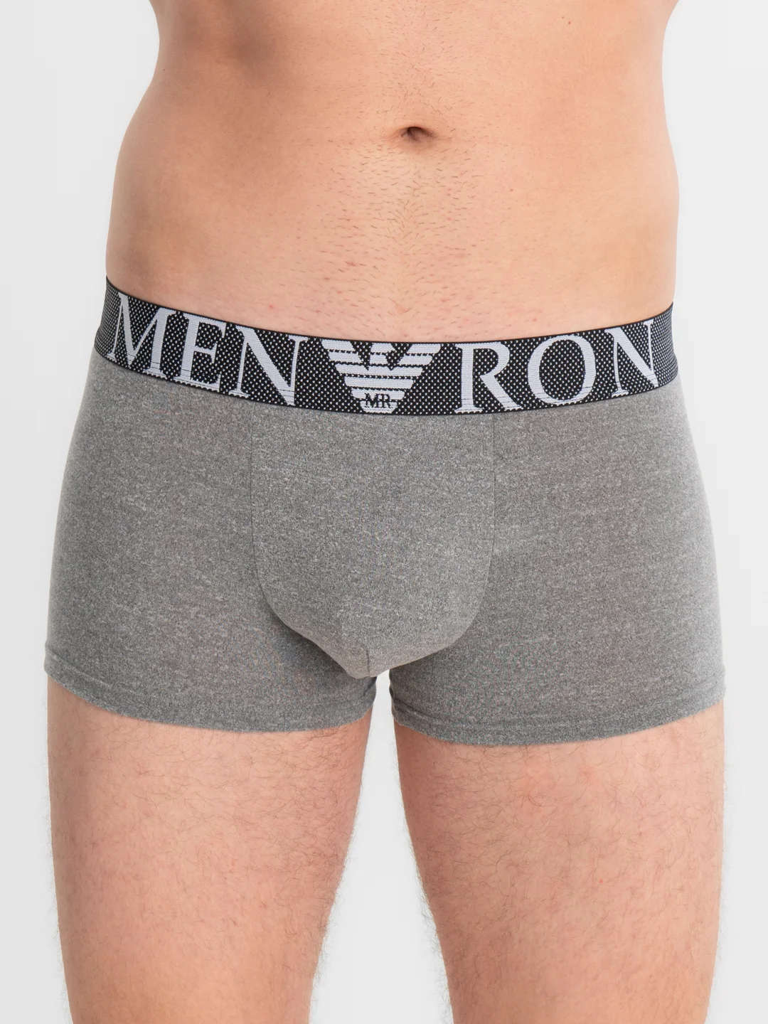 Серый трусы мужские Menron, спортивные, трусы-боксеры