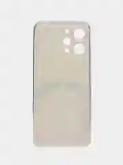 Желтый силиконовый чехол на Xiaomi Redmi 12 (Редми 12), прозрачный, с рисунком, защита камеры