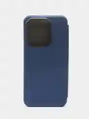 Синий чехол-книжка для Tecno Spark 10 / 10C , Техно Спарк 10 / 10С