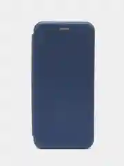 Синий чехол-книжка для Tecno Spark 10 / 10C , Техно Спарк 10 / 10С