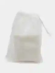 Мыло с морской солью и молоком Sea salt soap при проблемной коже с сеткой для вспенивания