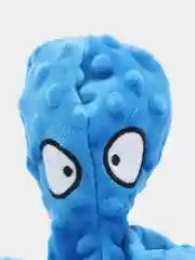 Синий игрушка для собак с пищалкой "Осьминог", шуршалка