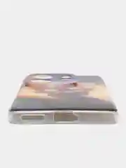 Индиго силиконовый чехол на Infinix Zero (Инфиникс Зеро) 30 4G, с рисунком и защитой камеры