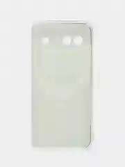 Угольный силиконовый чехол на Google Pixel 8A (Гугл Пиксель 8А), с рисунком, защита камеры