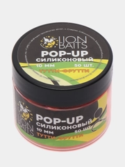 Силиконовый Pop-Up LION BAITS Тутти-Фрутти 10мм 50шт