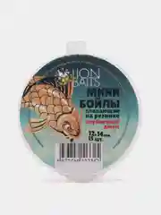 Мини бойлы плавающие на резинке LION BAITS Клубничный джем 12х14мм 15шт