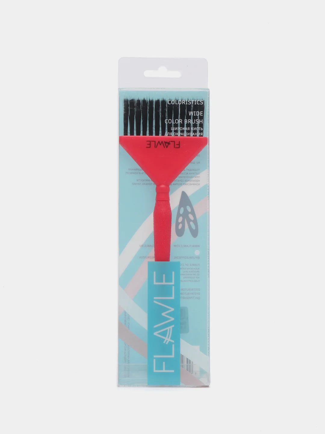 Голубой профессиональная кисть для окрашивания Flawle Широкая 1.103