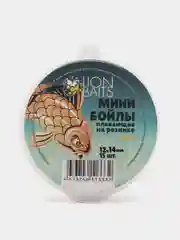 Мини бойлы плавающие на резинке LION BAITS Мед 12х14мм 15шт