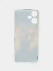 Индиго чехол на Tecno Pova Neo 3 (Текно Пова Нео 3), прозрачный, с рисунком, защита камеры