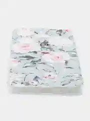 Кораллово-розовый чехол на Tecno Spark 10/10C (Текно Спарк 10/10С), прозрачный, с рисунком, защита камеры