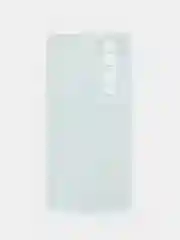 Светло-синий силиконовый чехол на Honor 90 (Хонор 90), прозрачный, с рисунком