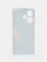 Красный чехол на Infinix Hot 30i (Инфиникс Хот 30и) с рисунком, прозрачный