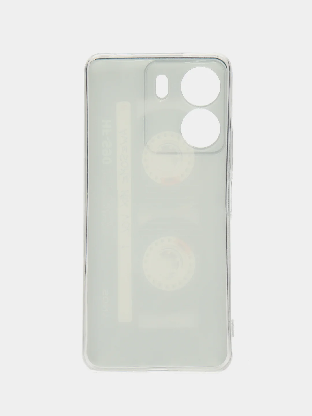 Хром силиконовый чехол на Xiaomi Redmi 13C/Poco C65 (Сяоми Редми 13C/Поко С65), с рисунком