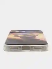 Индиго силиконовый чехол на Google Pixel 8A (Гугл Пиксель 8А), с рисунком, защита камеры