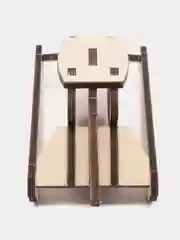 Сборная модель танка, деревянный 3D конструктор