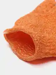 Оранжевый мочалка перчатка
