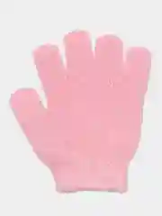 Розовый мочалка перчатка