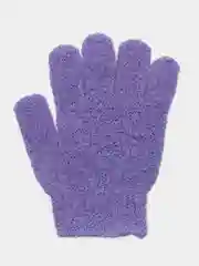 Фиолетовый мочалка перчатка