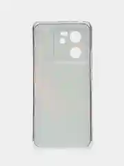 Красный силиконовый чехол на Xiaomi 13T (Сяоми 13Т), с рисунком, защита камеры