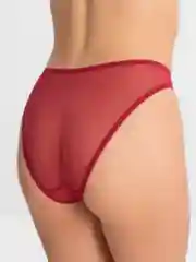 Багровый трусы женские