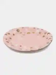 Розовый тарелки бумажные, одноразовые, 6 штук, праздник