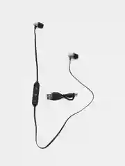 Серебряный беспроводные Bluetooth Наушники Sports Sound Stereo