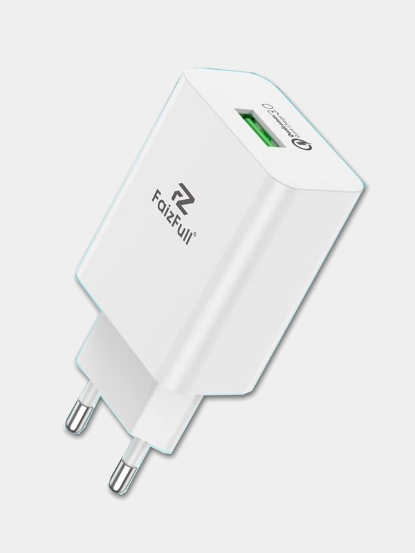 Зарядное устройство с быстрой зарядкой для iPhone iOS и Android, 18W