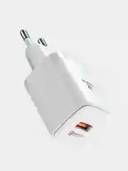 Зарядное устройство с быстрой зарядкой для iPhone iOS и Android, 18W
