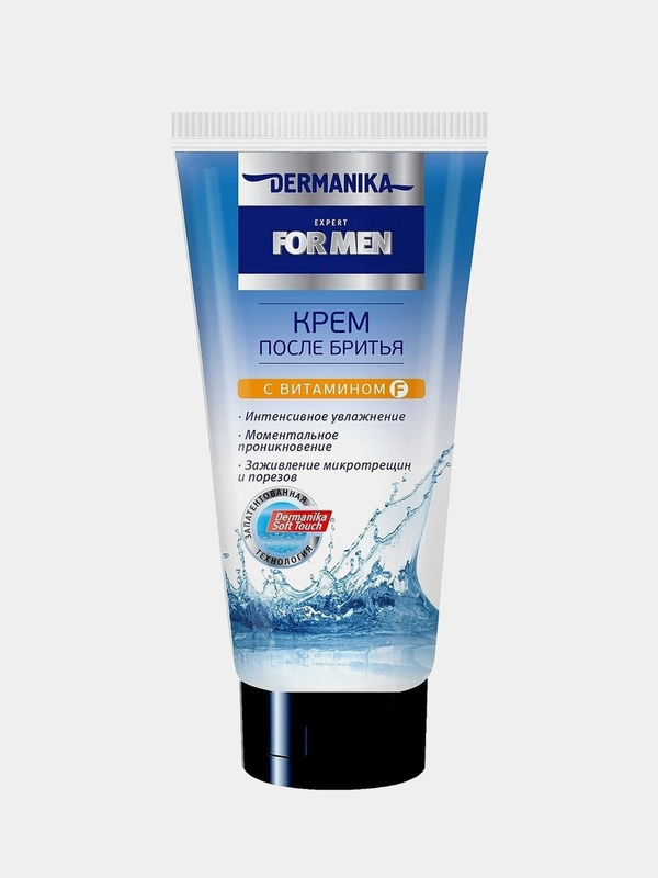 DERMANIKA Крем FOR MEN после бритья с витамином F, 75 мл