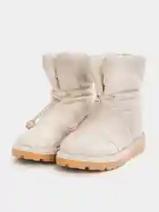 Белый дутики женские, зимние