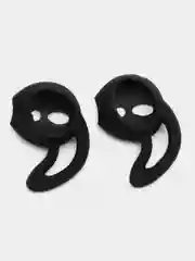 Черный амбушюры, силиконовые накладки для наушников Apple AirPods Pro (с заушной)