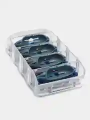 Серебряный лезвия для бритвы Fusion 5 сменные кассеты 4 шт для бритья мужские 5 лезвий бритва мужская