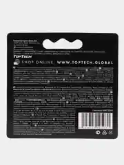 4 сменные кассеты TopTech Razor3 для бритв GILLEТТE Mach3, Mach3 Turbo, TopTech Razor3