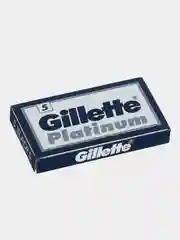 Платинум лезвия PLATINUM, 5 штук, сменные лезвия для безопасных бритв Gillette