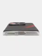 Красный силиконовый чехол на Infinix Zero (Инфиникс Зеро) 30 4G, с рисунком и защитой камеры