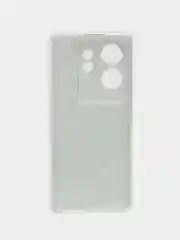 Бирюзовый силиконовый чехол на Infinix Zero (Инфиникс Зеро) 30 4G, с рисунком и защитой камеры