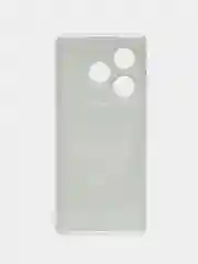 Приглушённый хаки силиконовый чехол на Itel S23 Plus / Ител S23 Плюс прозрачный, с рисунком, защита камеры
