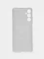 Тёмно-коричневый силиконовый чехол на Samsung Galaxy A05s (Самсунг А05s), с рисунком, защита камеры