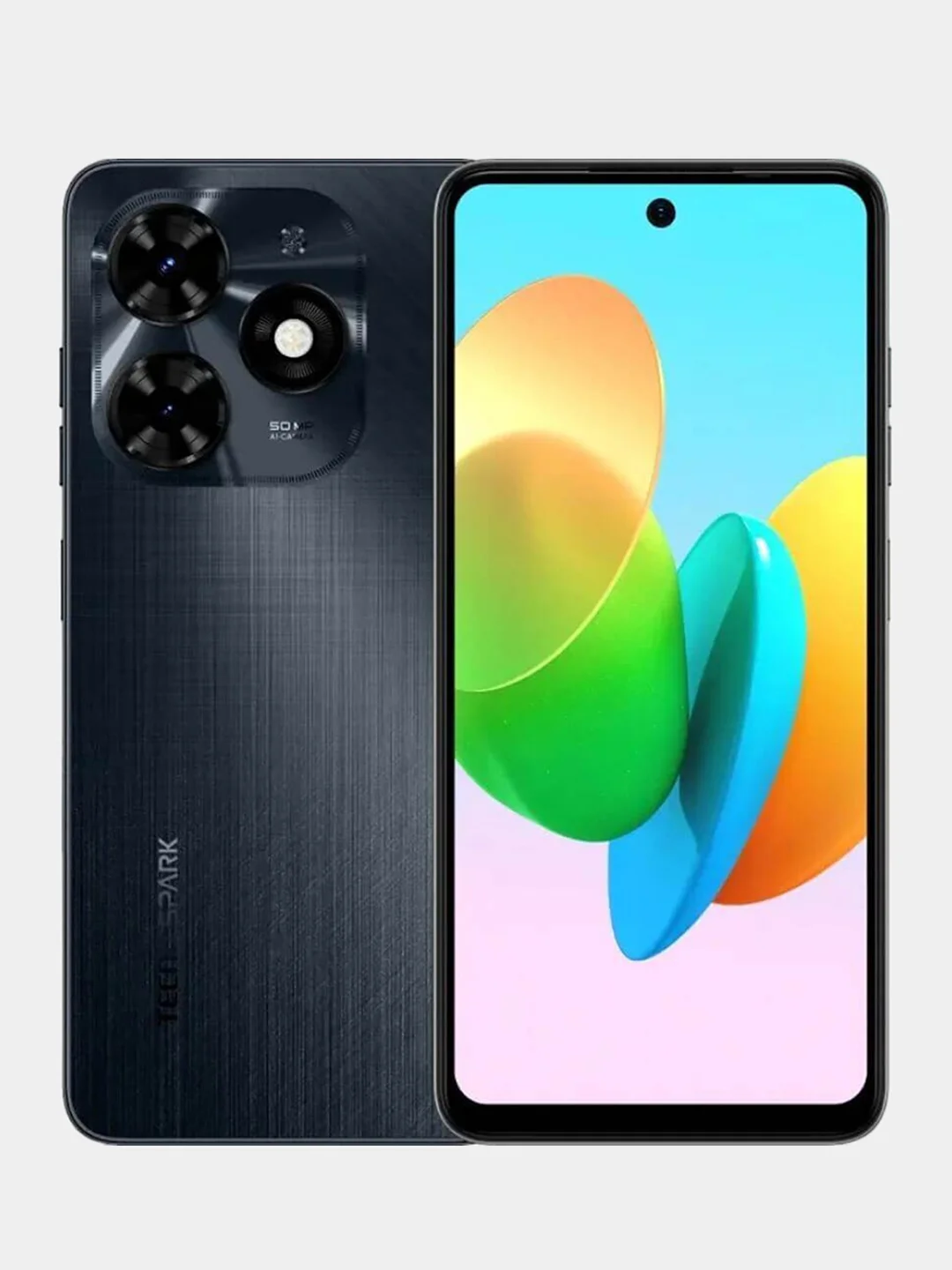 Черный смартфон TECNO Spark 20C 8/128ГБ
