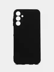 Черный чехол Silicone Cover для Samsung Galaxy A15 (Самсунг Галакси А15), силиконовый